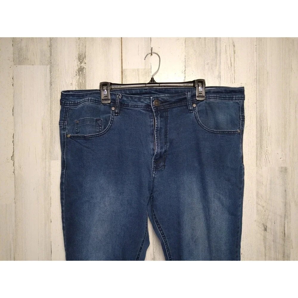 Buffalo Mens Jackson Axel Slim Stretch Jeans Size 40 x 32 Denim